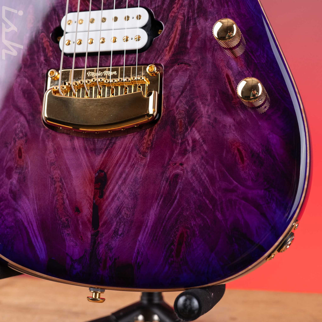 2022 Ernie Ball Music Man Jason Richardson 7-String Majora Purple