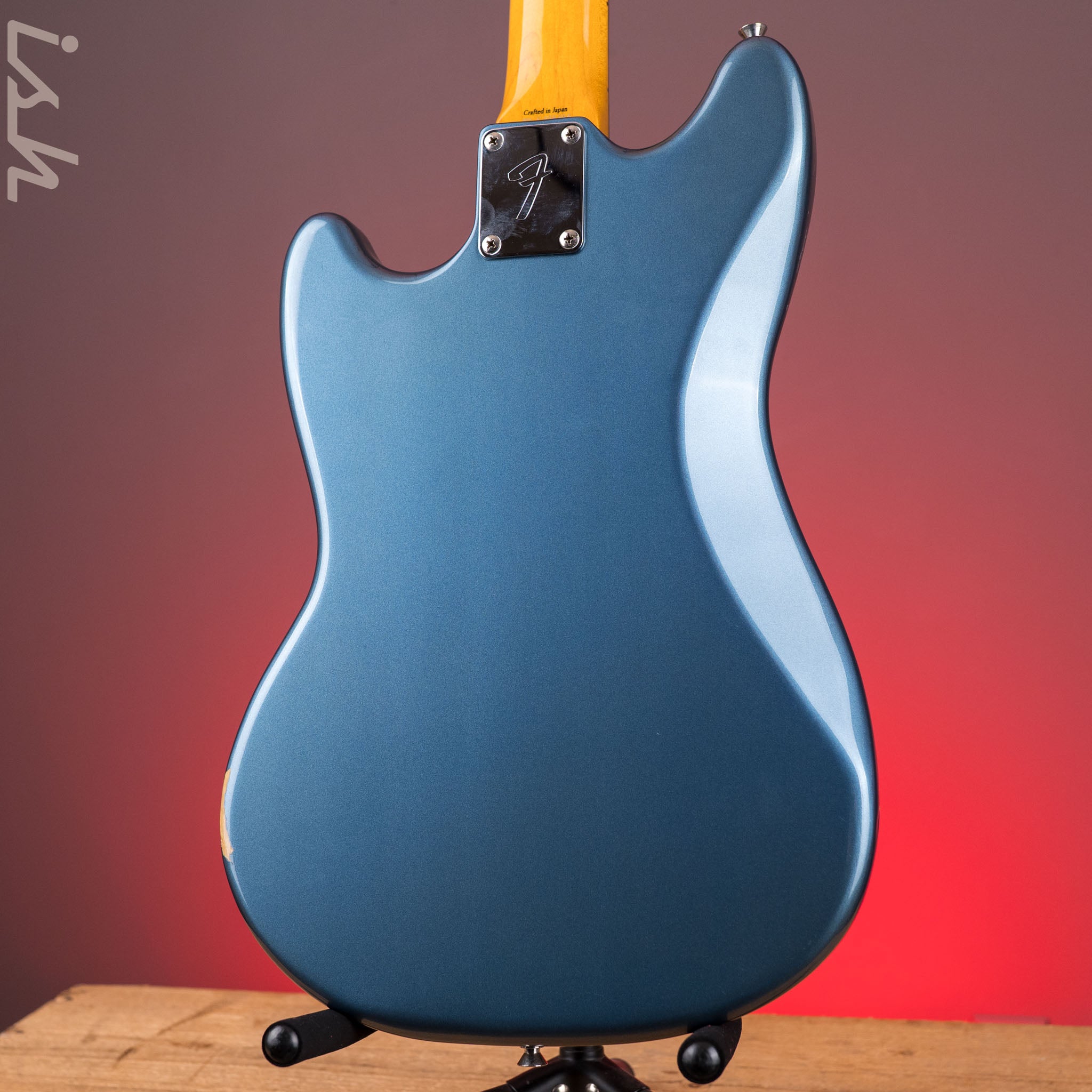 1994 Fender MG-69 MIJ Mustang Blue – Ish Guitars