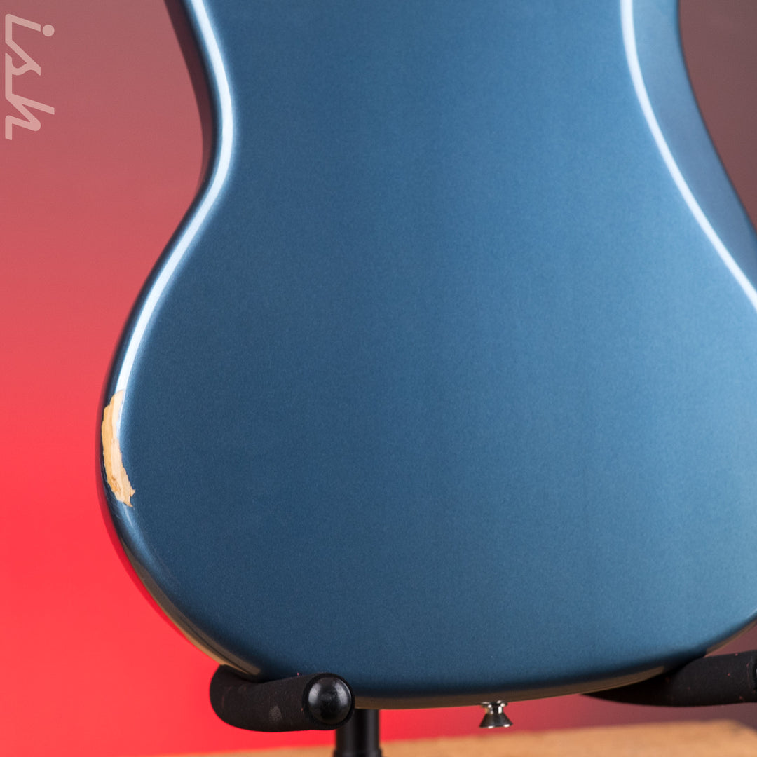 1994 Fender MG-69 MIJ Mustang Blue