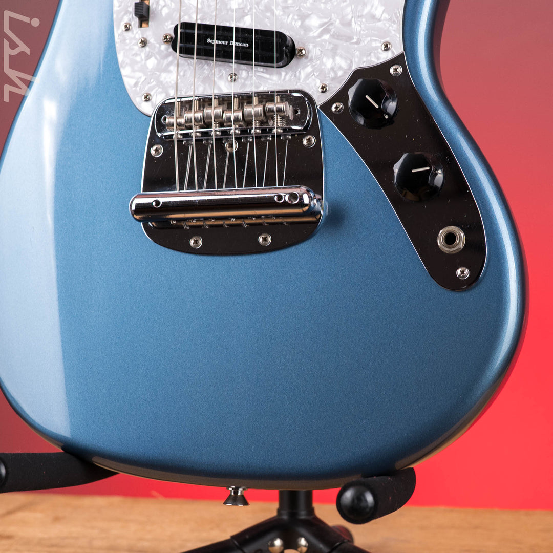 1994 Fender MG-69 MIJ Mustang Blue – Ish Guitars