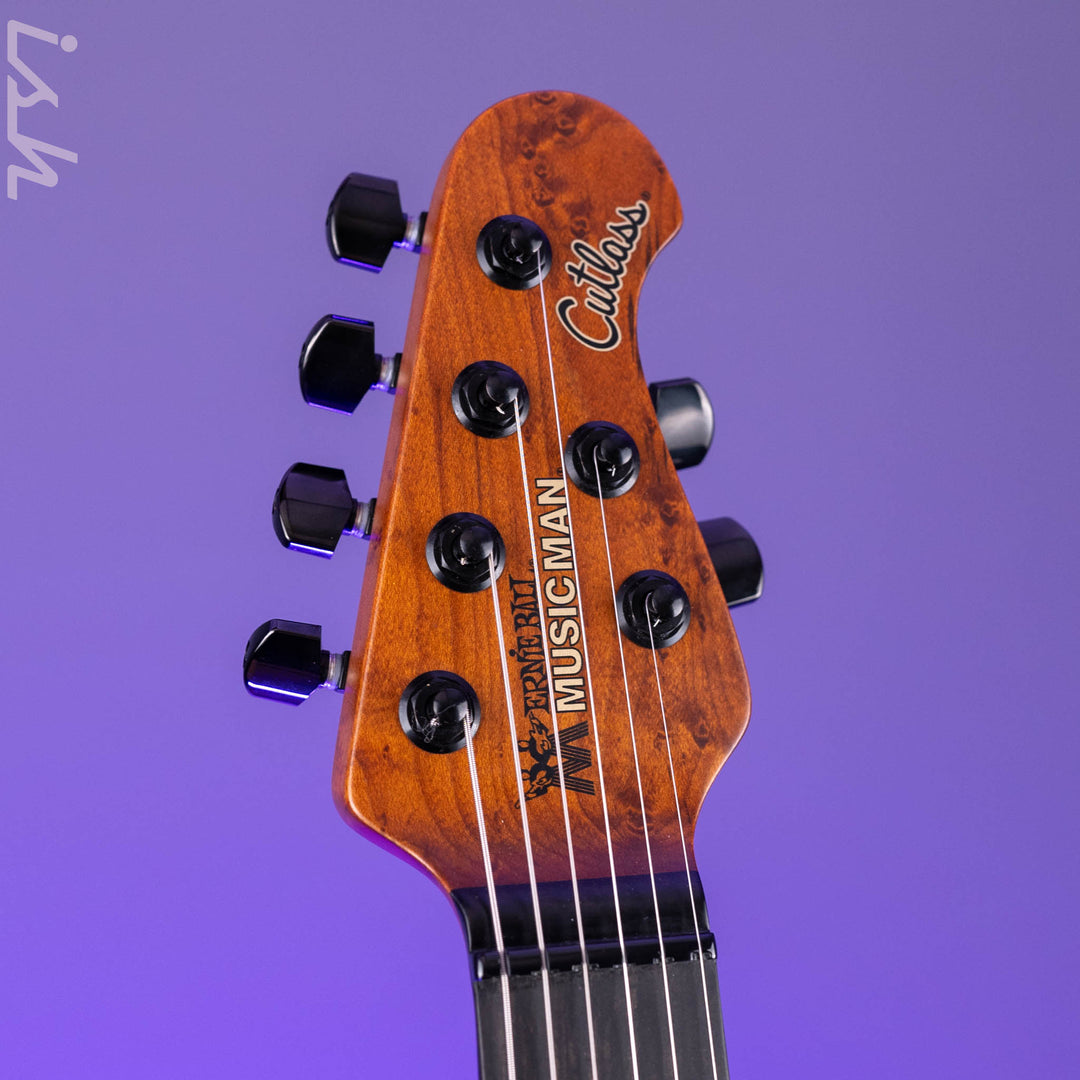 Ernie Ball Music Man Jason Richardson Cutlass HT 6-String Guitar Kokiri Forest Burl Top