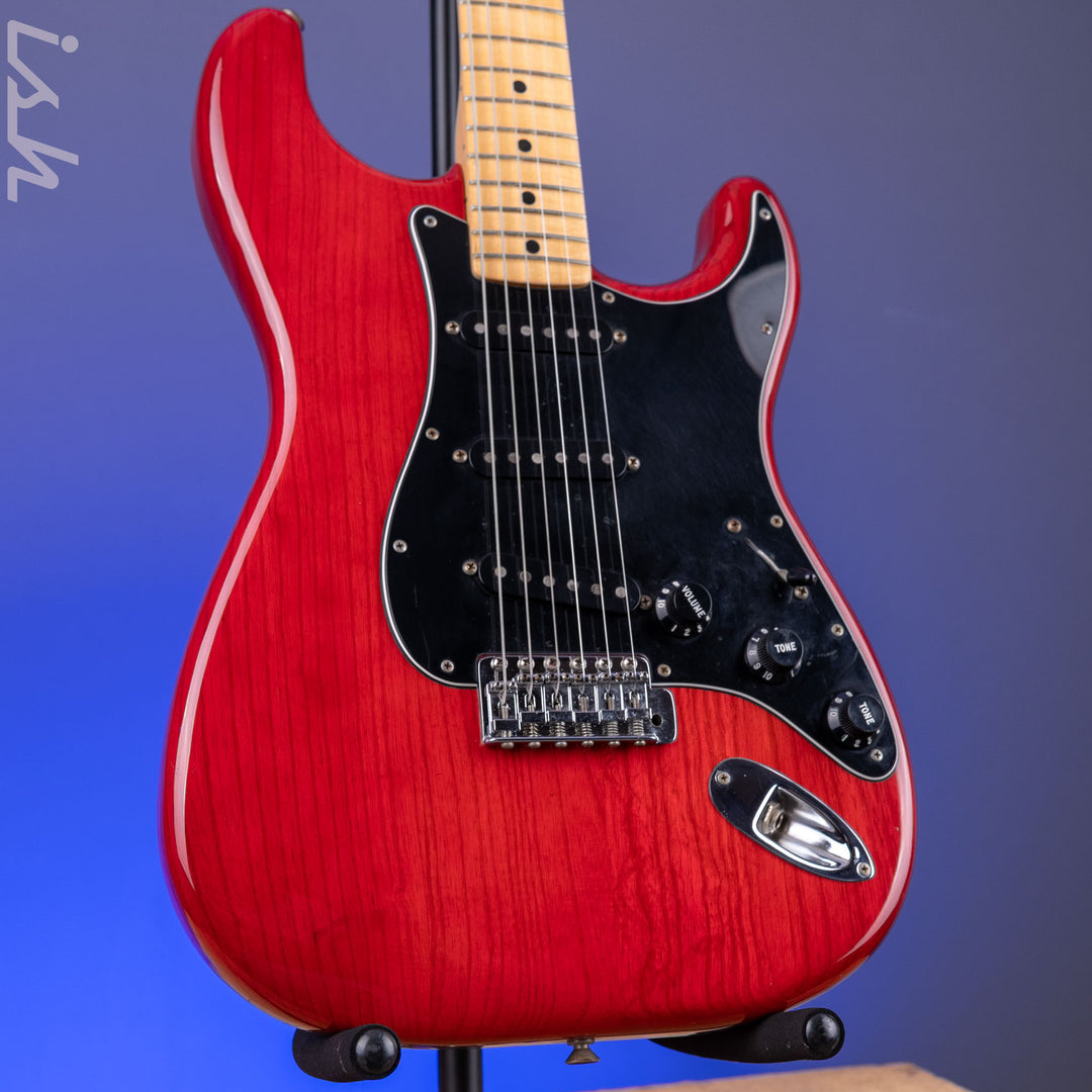 1979 Fender Stratocaster Transparent Red