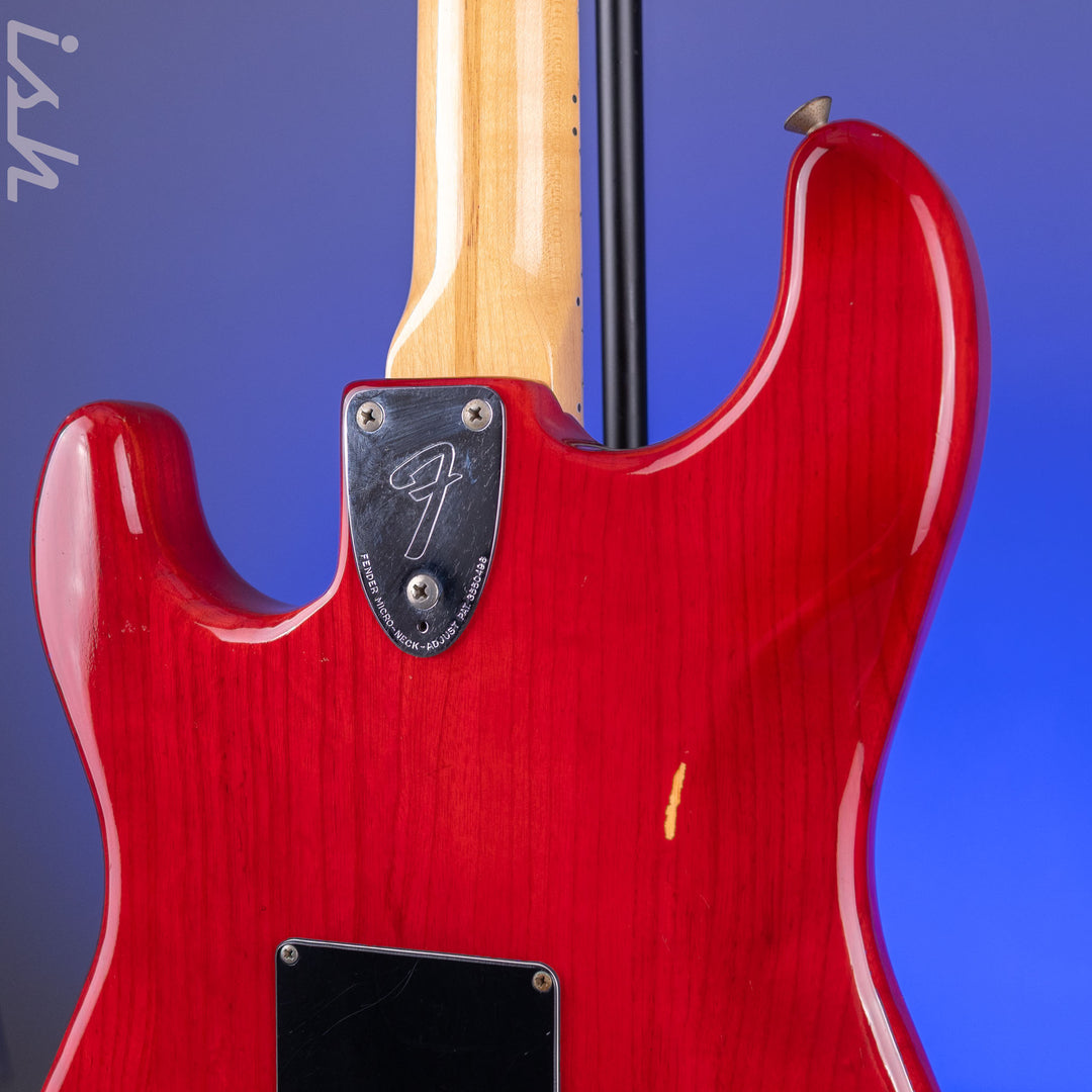 1979 Fender Stratocaster Transparent Red
