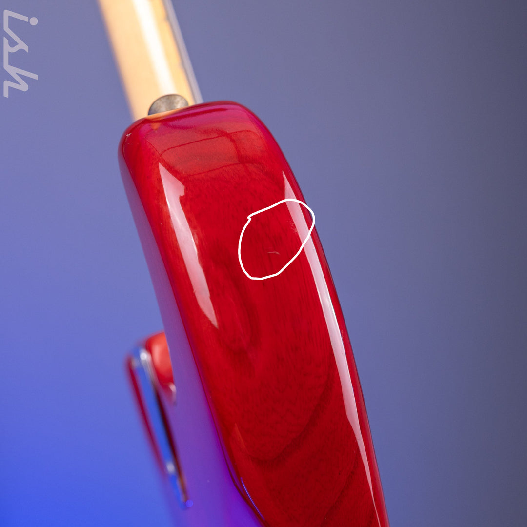 1979 Fender Stratocaster Transparent Red