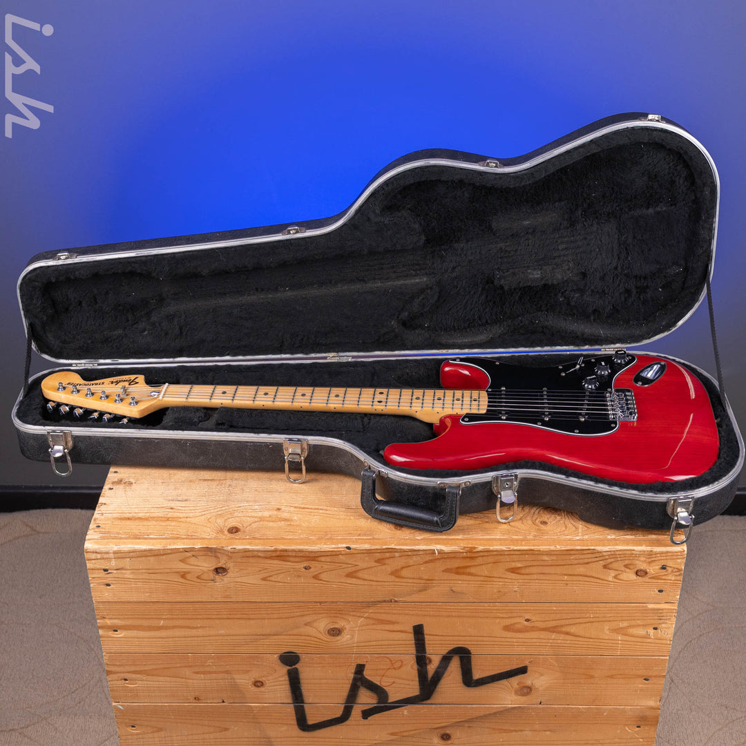 1979 Fender Stratocaster Transparent Red