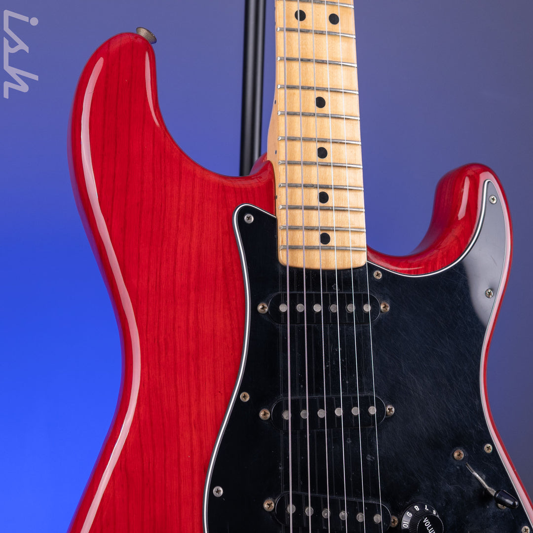 1979 Fender Stratocaster Transparent Red