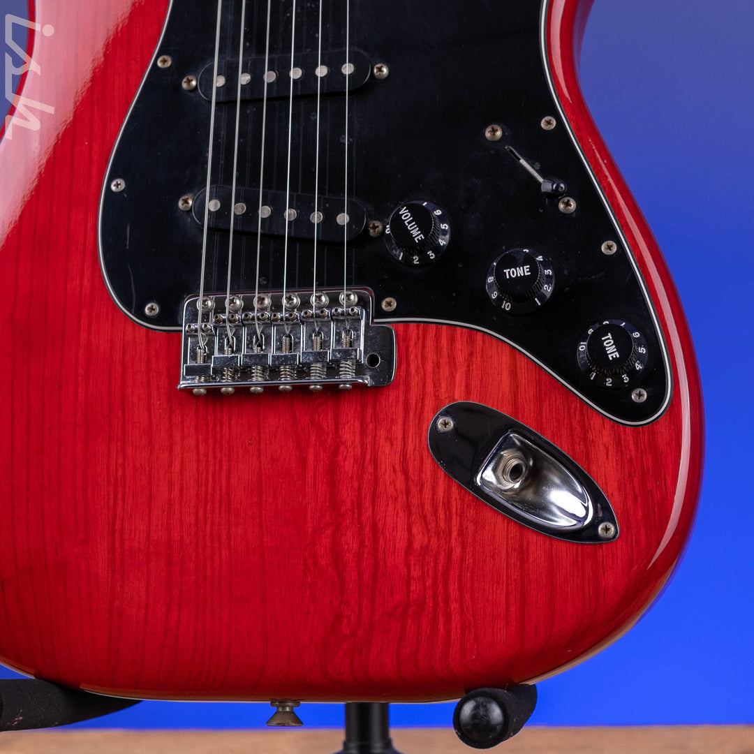 1979 Fender Stratocaster Transparent Red