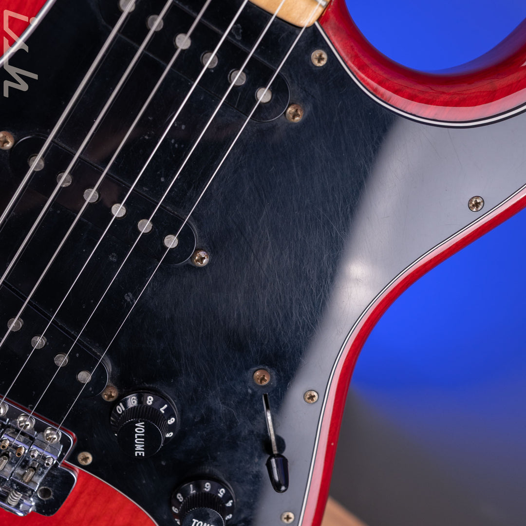 1979 Fender Stratocaster Transparent Red