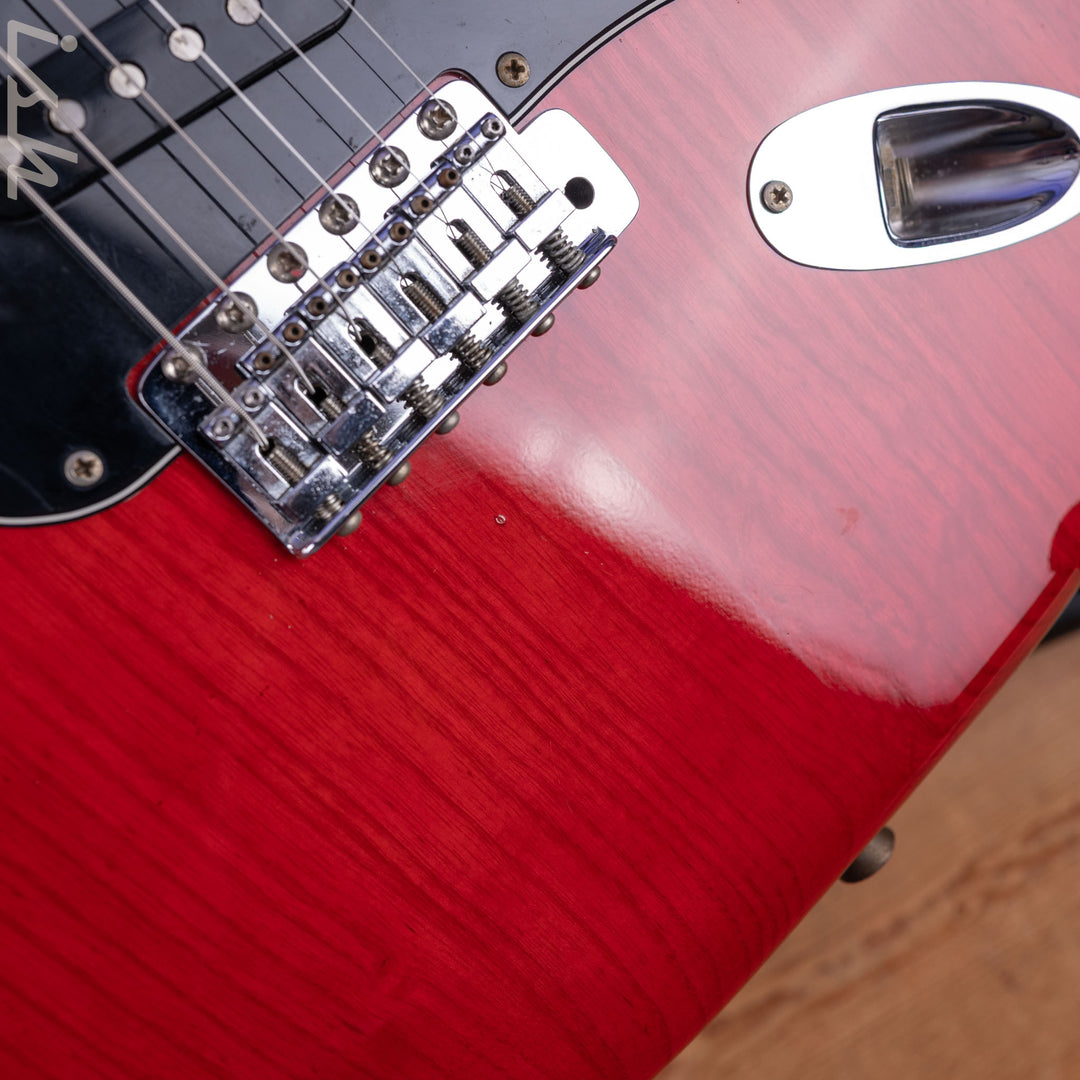 1979 Fender Stratocaster Transparent Red