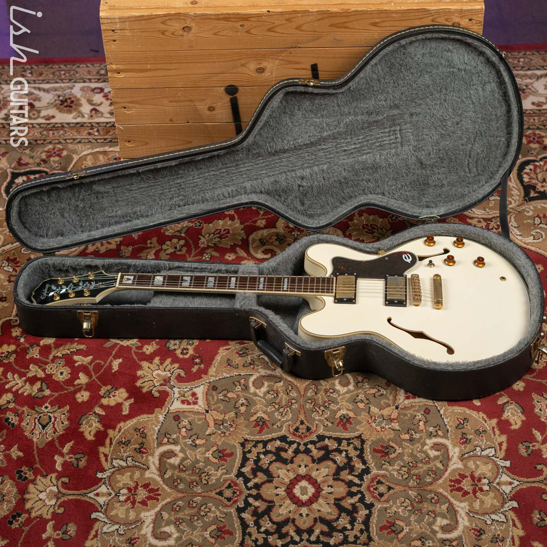 1993 Epiphone Sheraton Alpine White