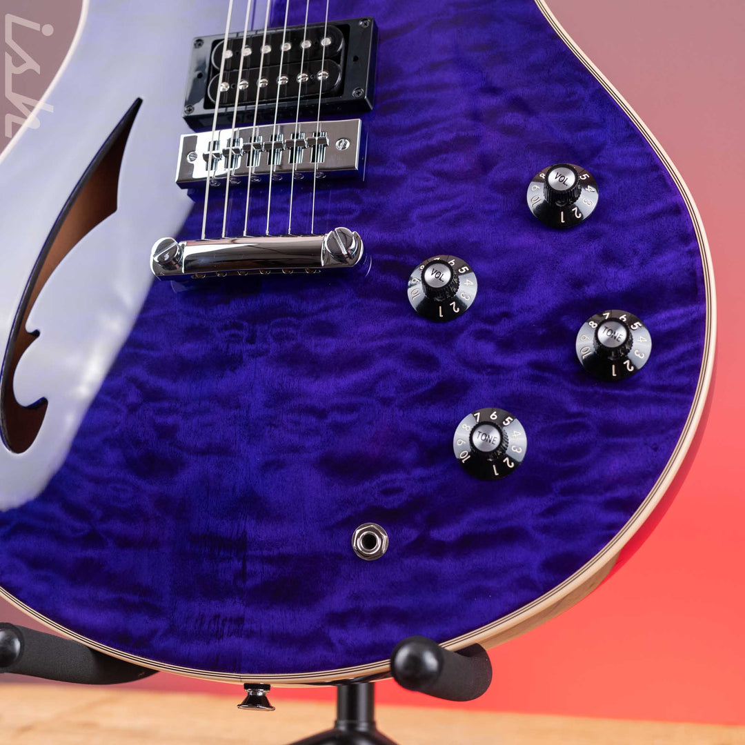EVH SA-126 Special Semi-Hollow Electric Guitar Transparent Purple