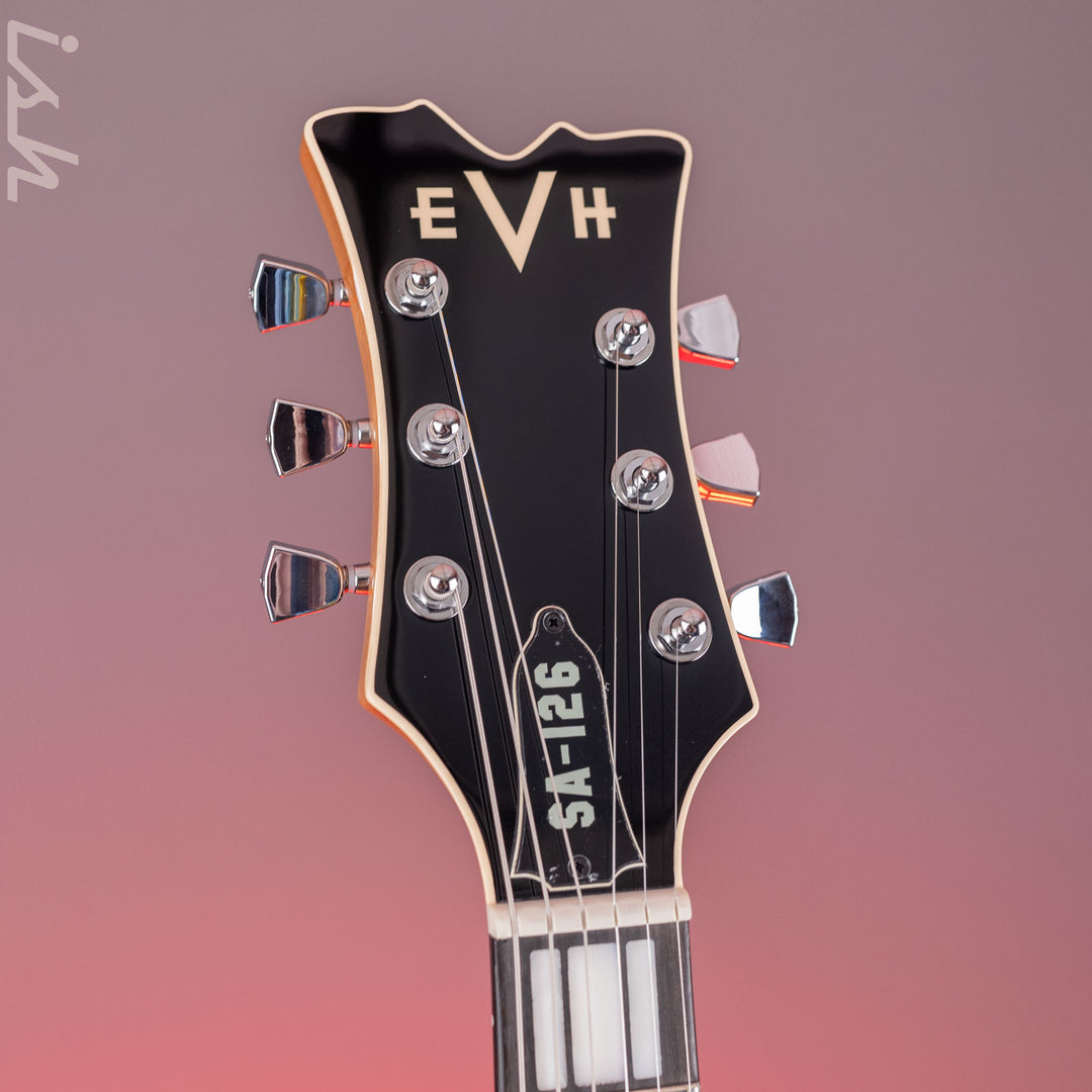 EVH SA-126 Special Semi-Hollow Electric Guitar Transparent Purple