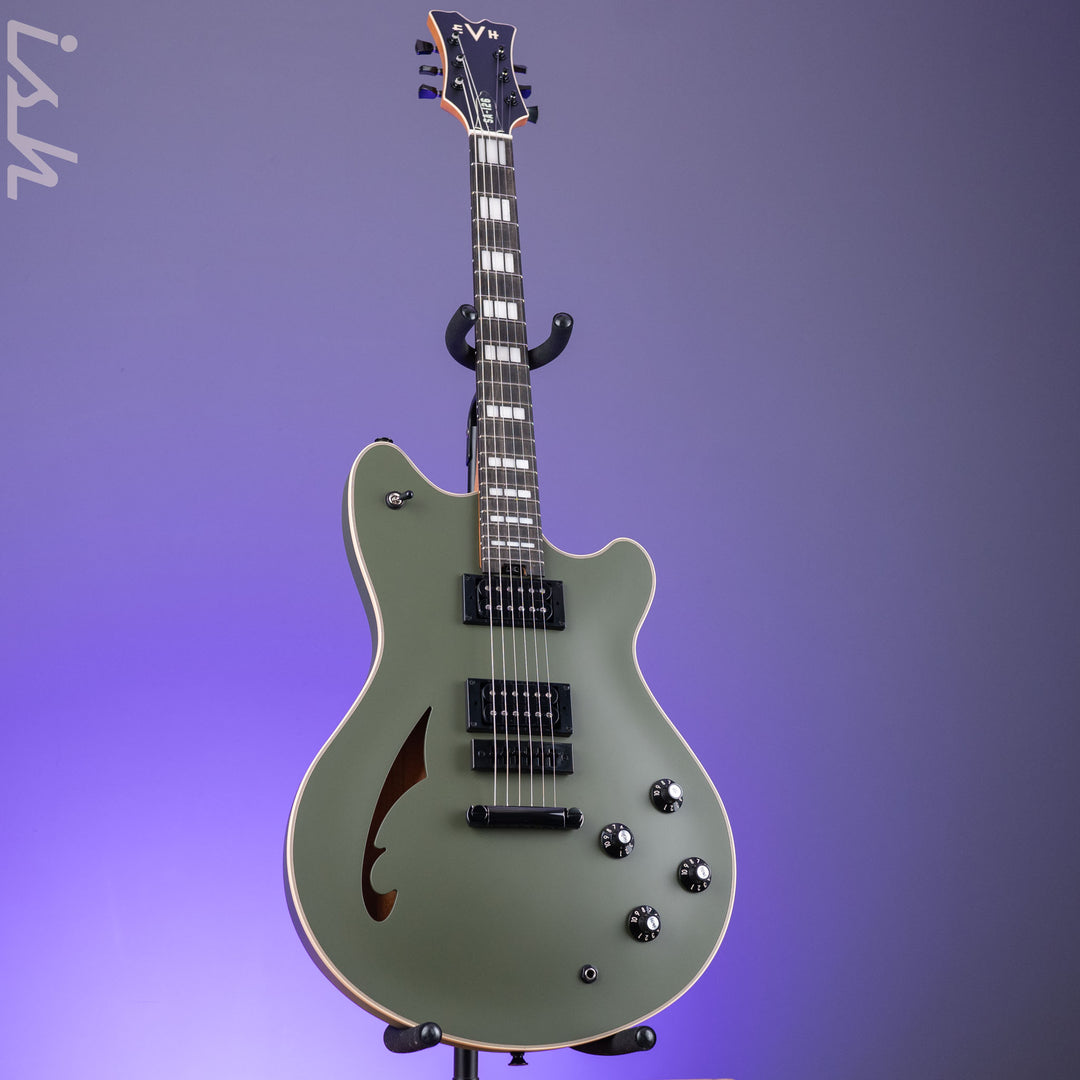 EVH SA-126 Special Electric Guitar Matte Army Drab Demo
