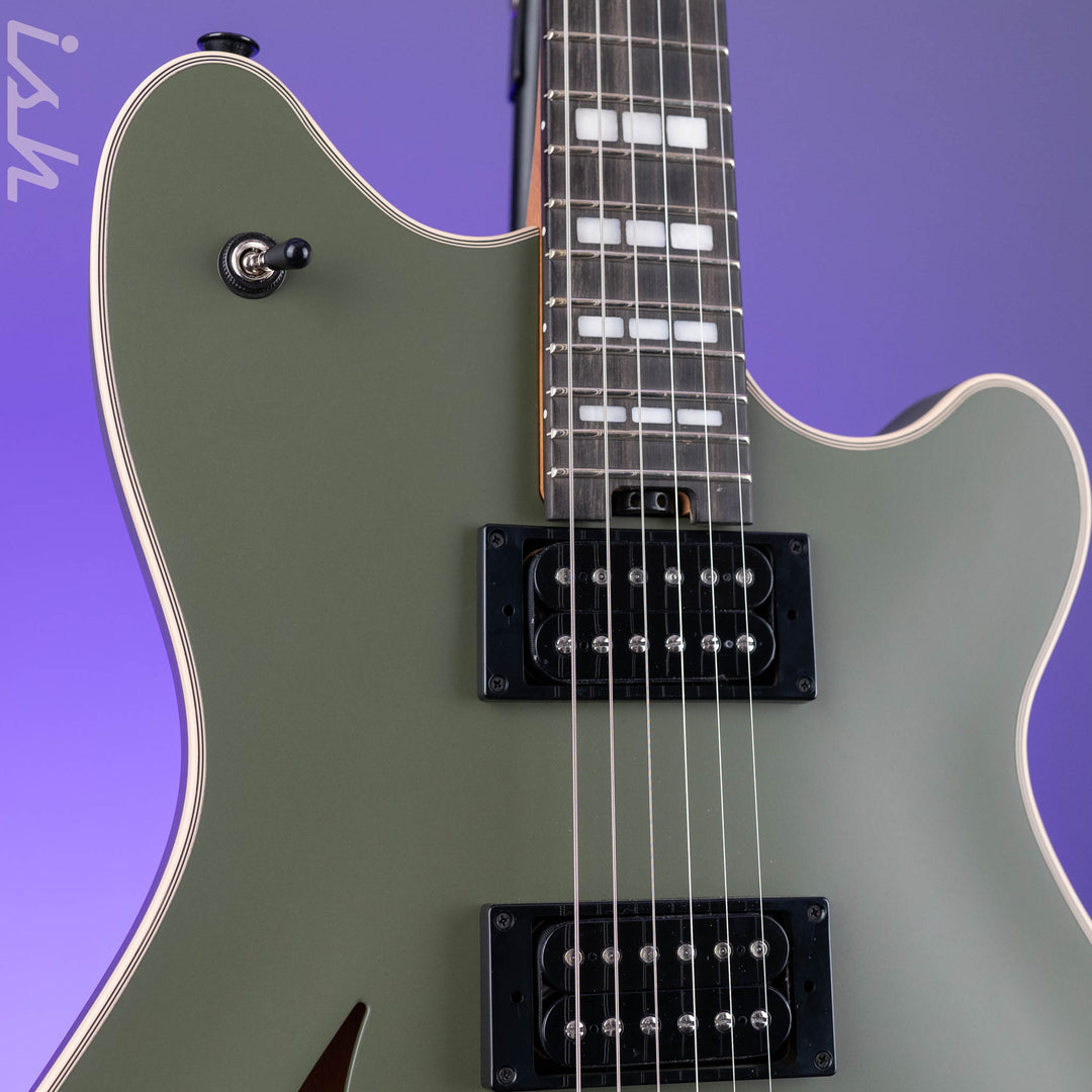 EVH SA-126 Special Electric Guitar Matte Army Drab Demo