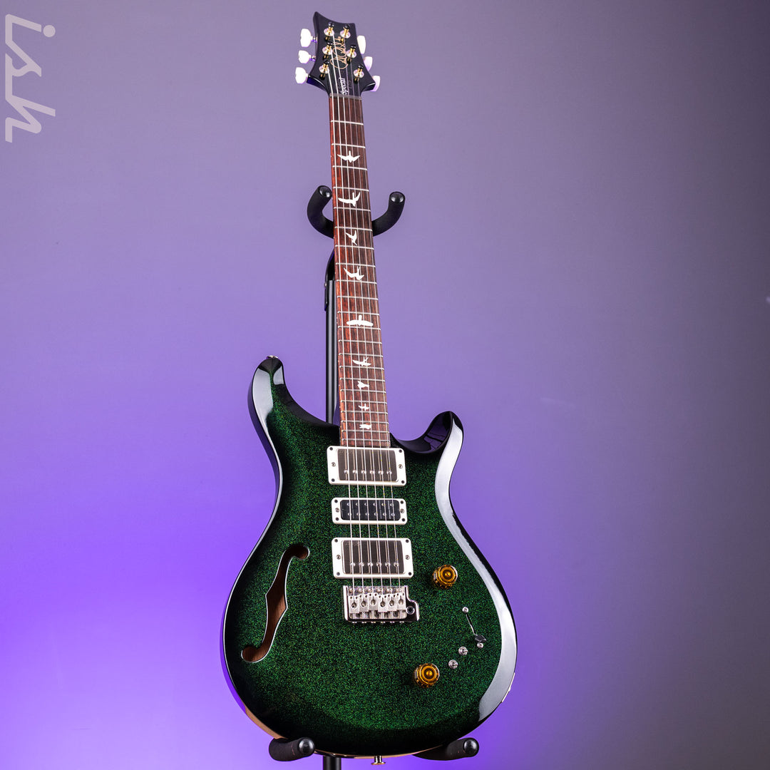 PRS S2 Special Semi-Hollow Green Sparkle Smokeburst Custom Color