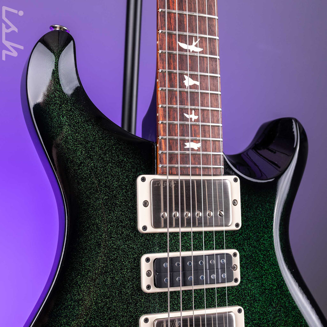PRS S2 Special Semi-Hollow Green Sparkle Smokeburst Custom Color