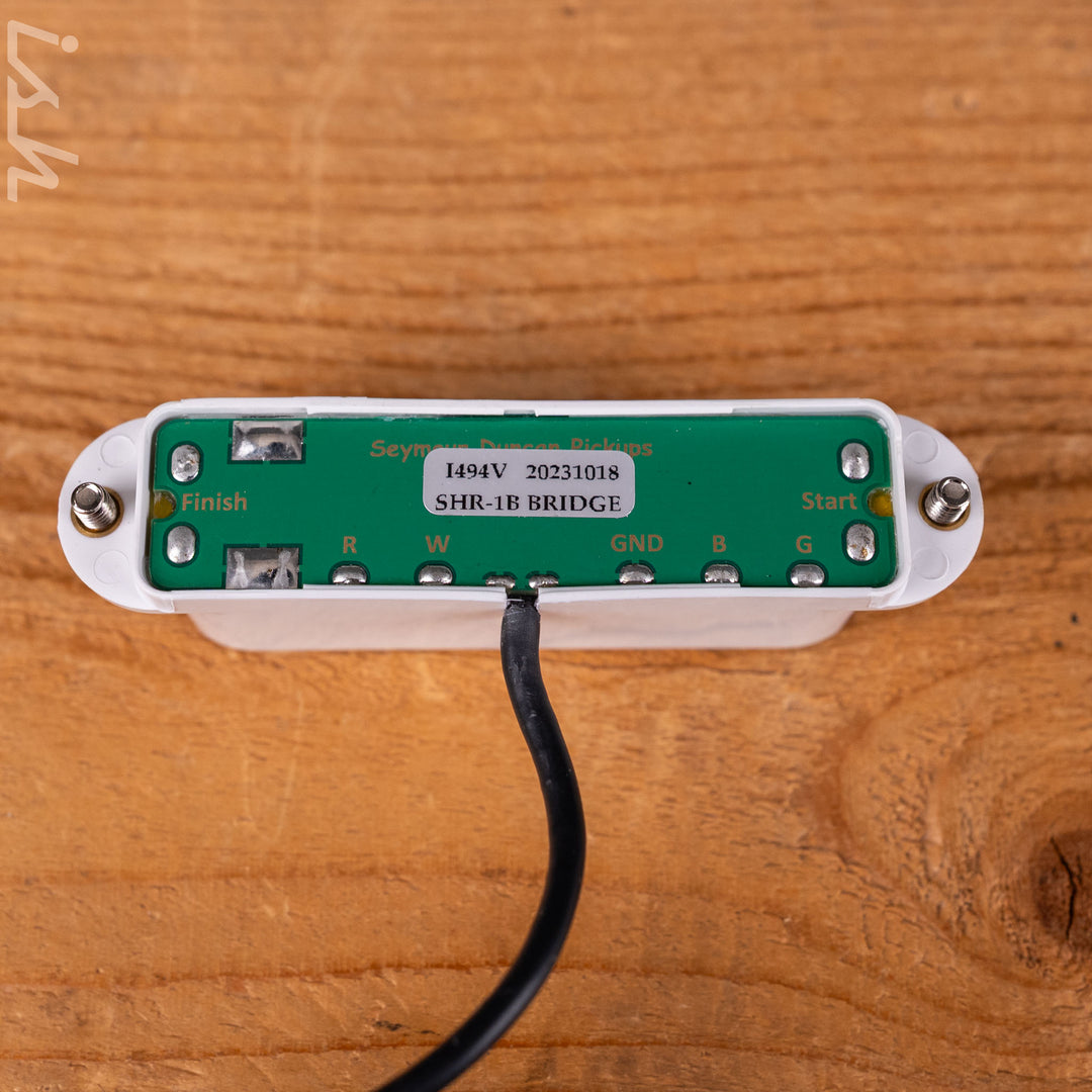 Seymour Duncan Hot Rails for Strat Bridge White