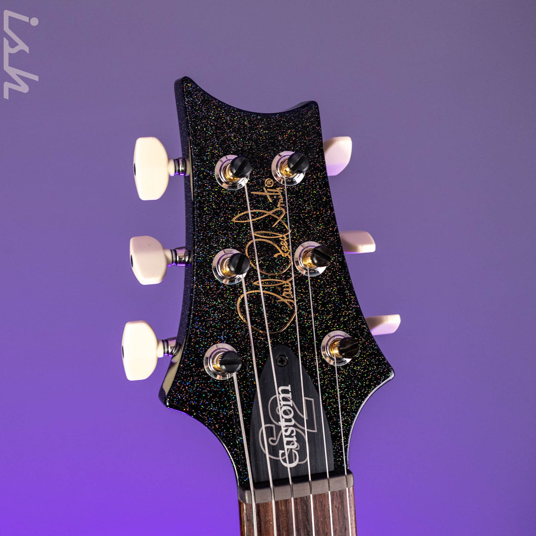 PRS S2 Custom 24 Black Rainbow Holoflake Custom Color