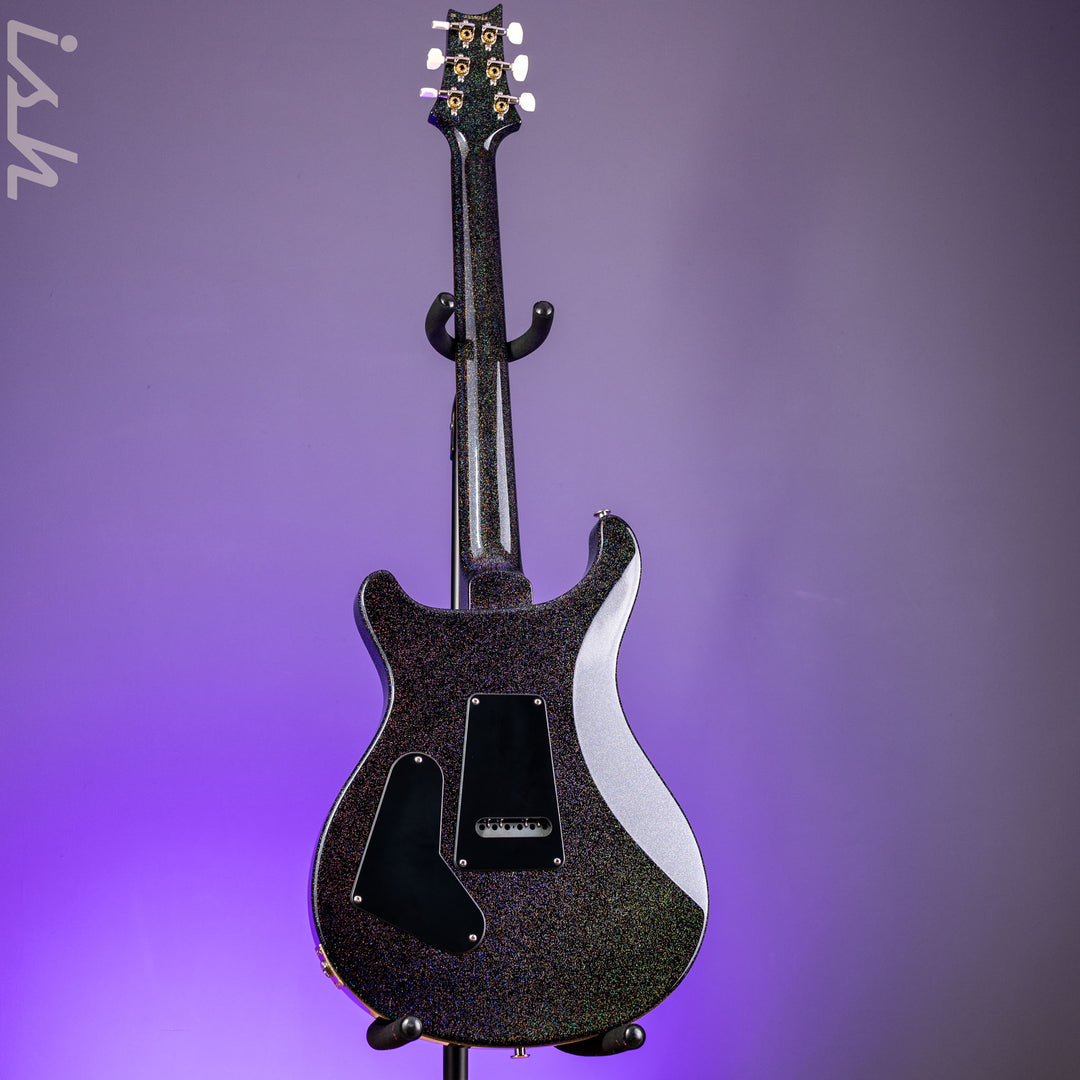PRS S2 Custom 24 Black Rainbow Holoflake Custom Color