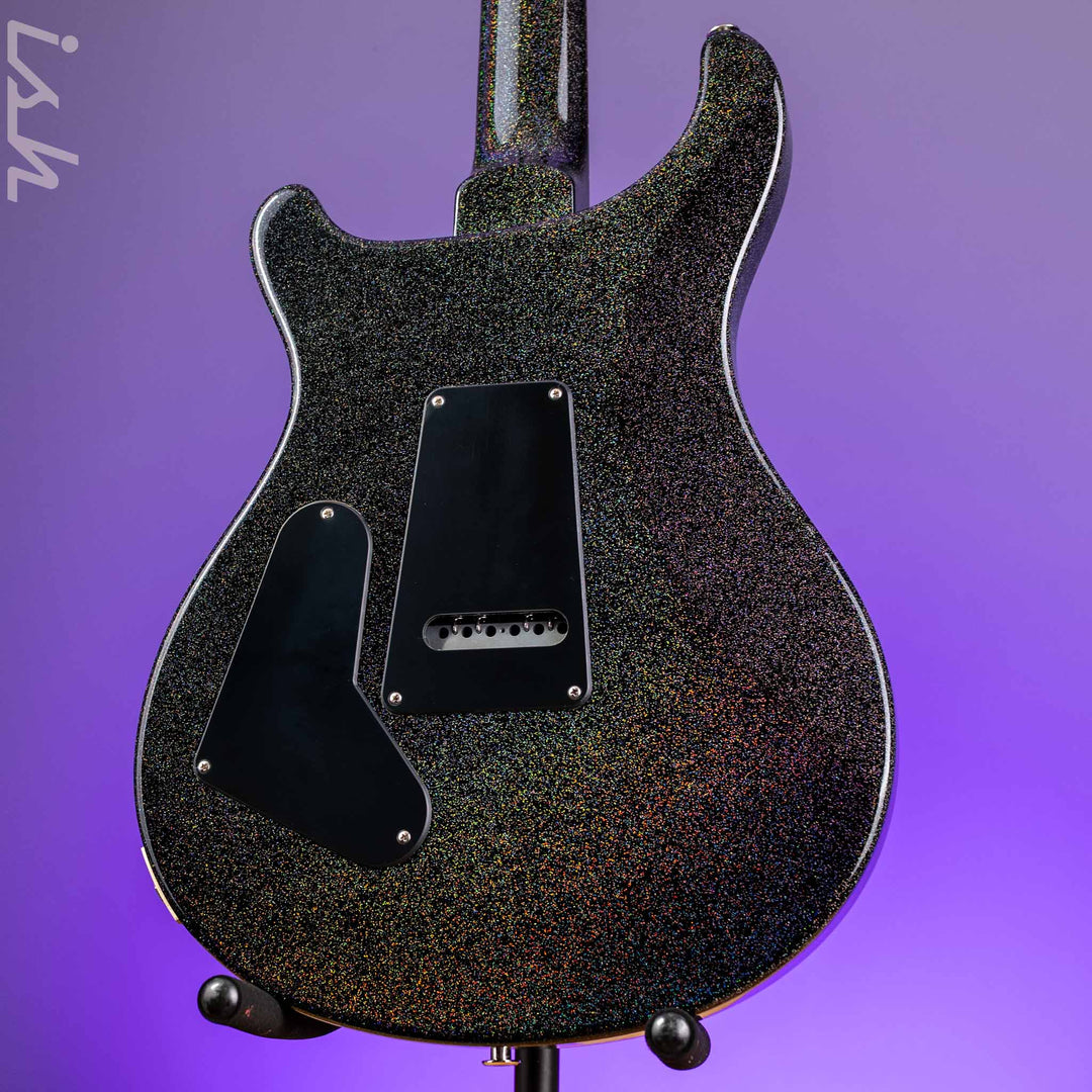 PRS S2 Custom 24 Black Rainbow Holoflake Custom Color
