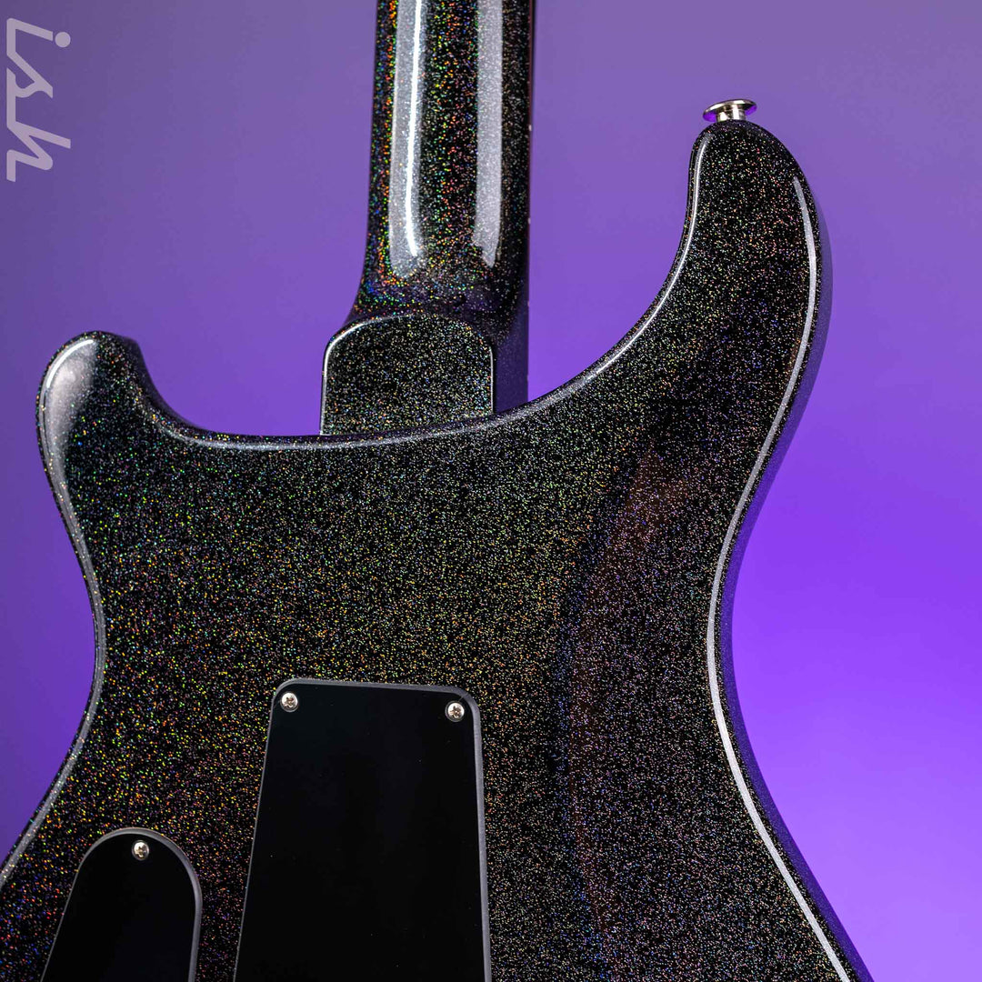 PRS S2 Custom 24 Black Rainbow Holoflake Custom Color
