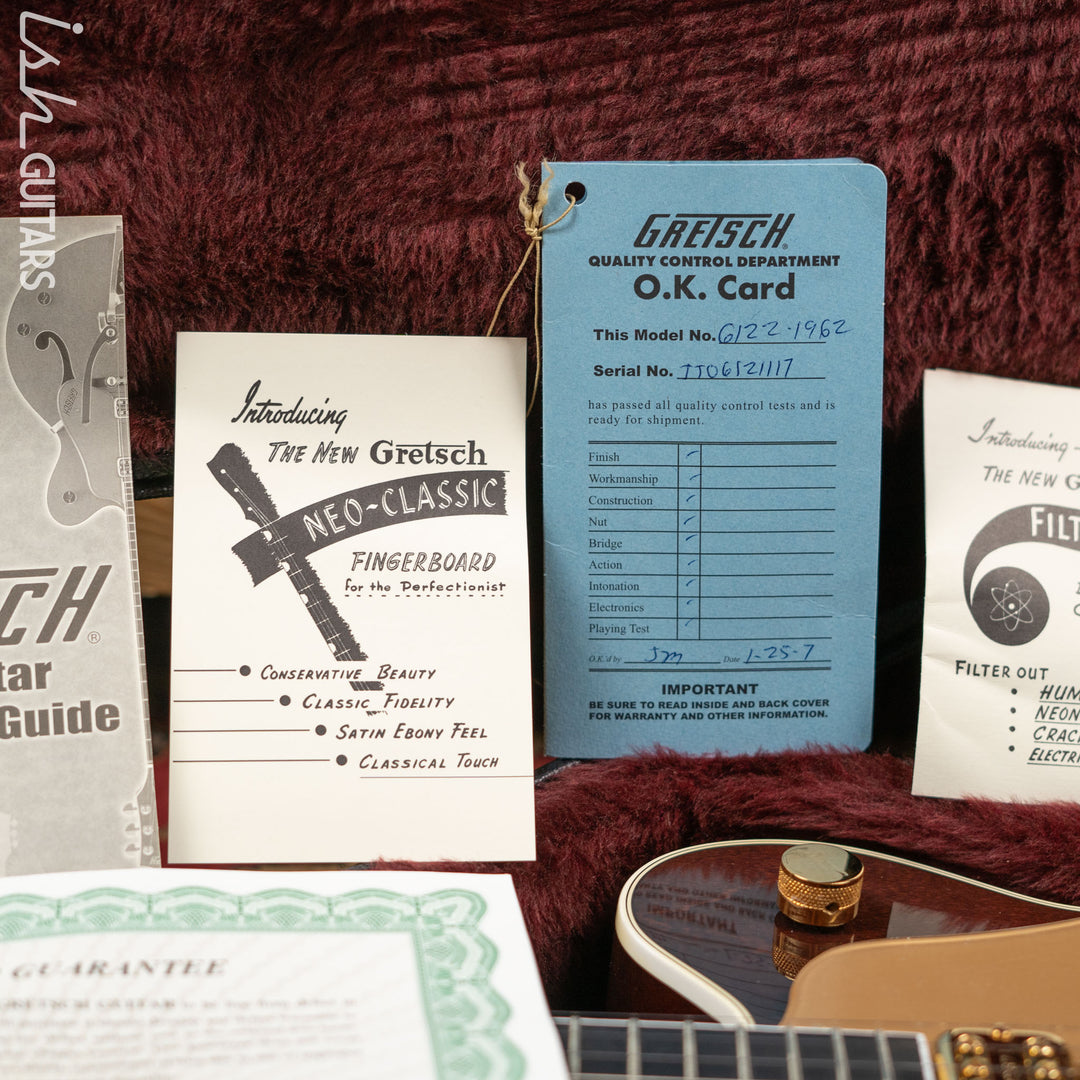 2006 Gretsch 6122-1962 Vintage Select Chet Atkins Country Gentleman Walnut Stain