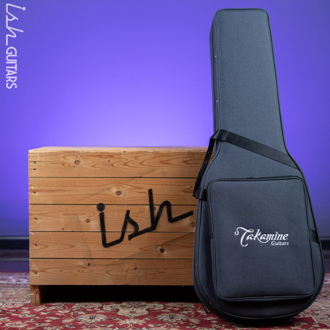 Takamine EF381DX 12-String Acoustic-Electric Gloss Black