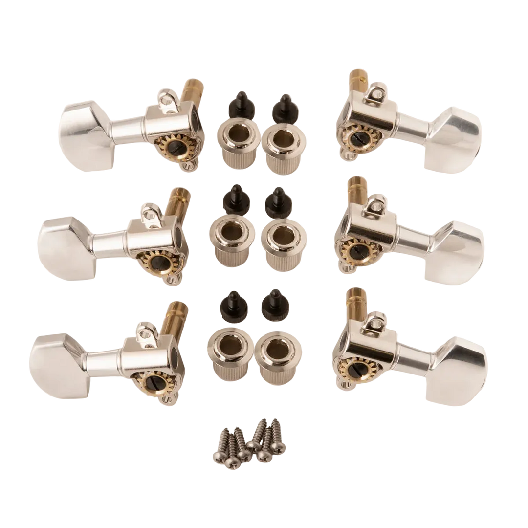 PRS Phase III Locking Tuners (Set of 6) - Nickel