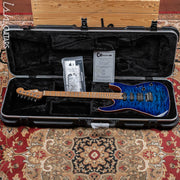 Charvel USA Select DK24 HSS 2PT CM Electric Guitar Blue Burst