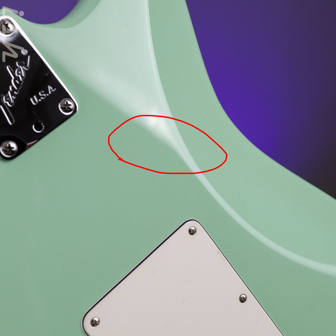 2015 Fender Jeff Beck Strat Surf Green