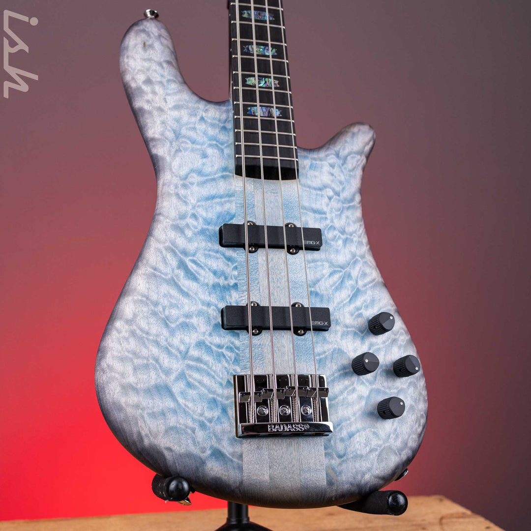 Spector USA NS-2 4-String Bass Blue Silver Burst