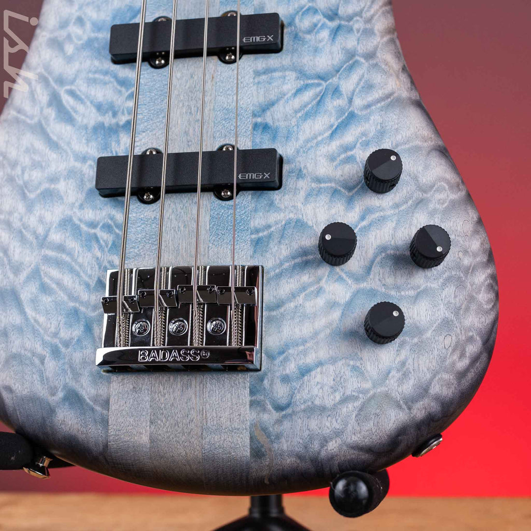 Spector USA NS-2 4-String Bass Blue Silver Burst
