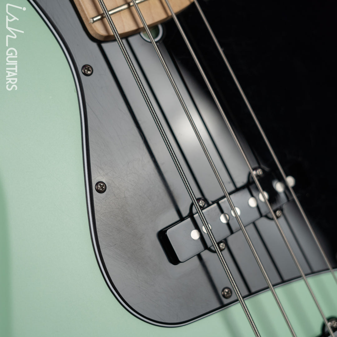 2021 Fender American Performer Jazz Bass Seafoam Green Satin