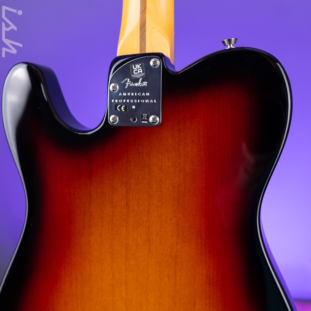 2022 Fender American Pro II Telecaster Sunburst
