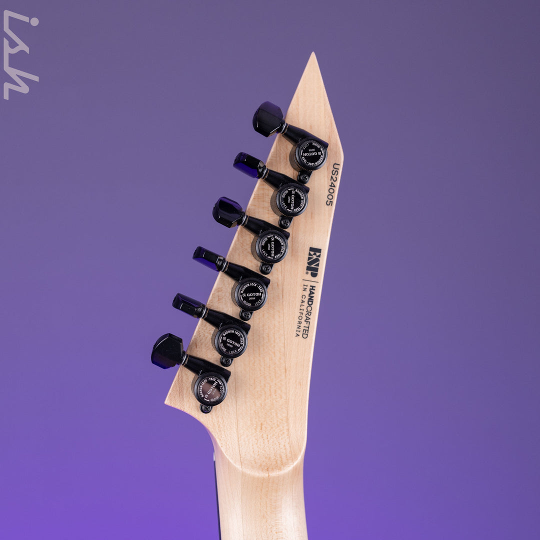 2024 ESP HDX-I USA 3-Tone Sunburst Open Grain Satin
