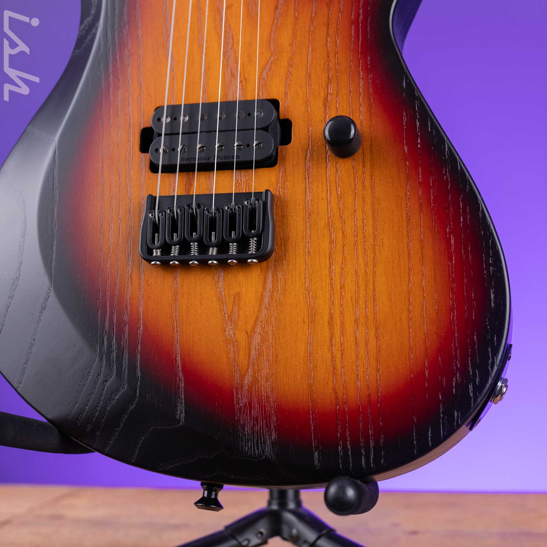 2024 ESP HDX-I USA 3-Tone Sunburst Open Grain Satin