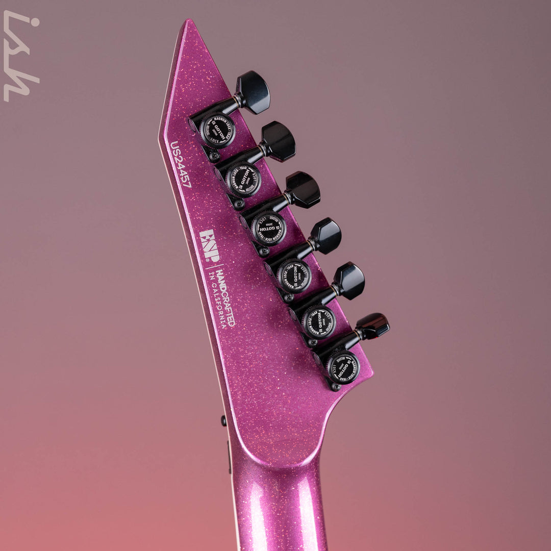 ESP USA V2-FR Disco Pink Sparkle