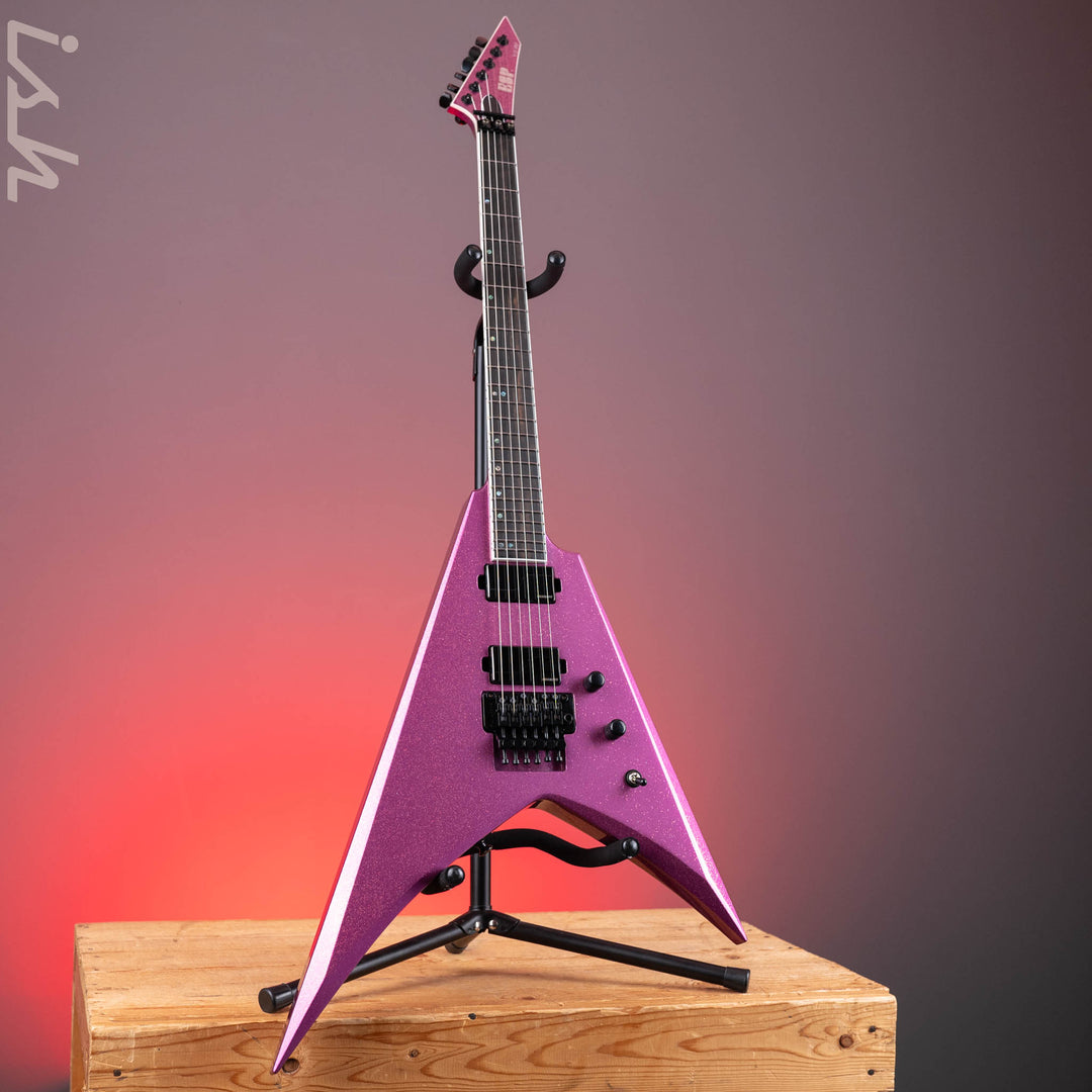 ESP USA V2-FR Disco Pink Sparkle