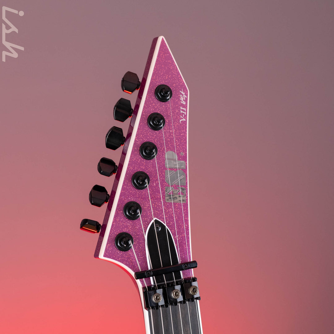 ESP USA V2-FR Disco Pink Sparkle