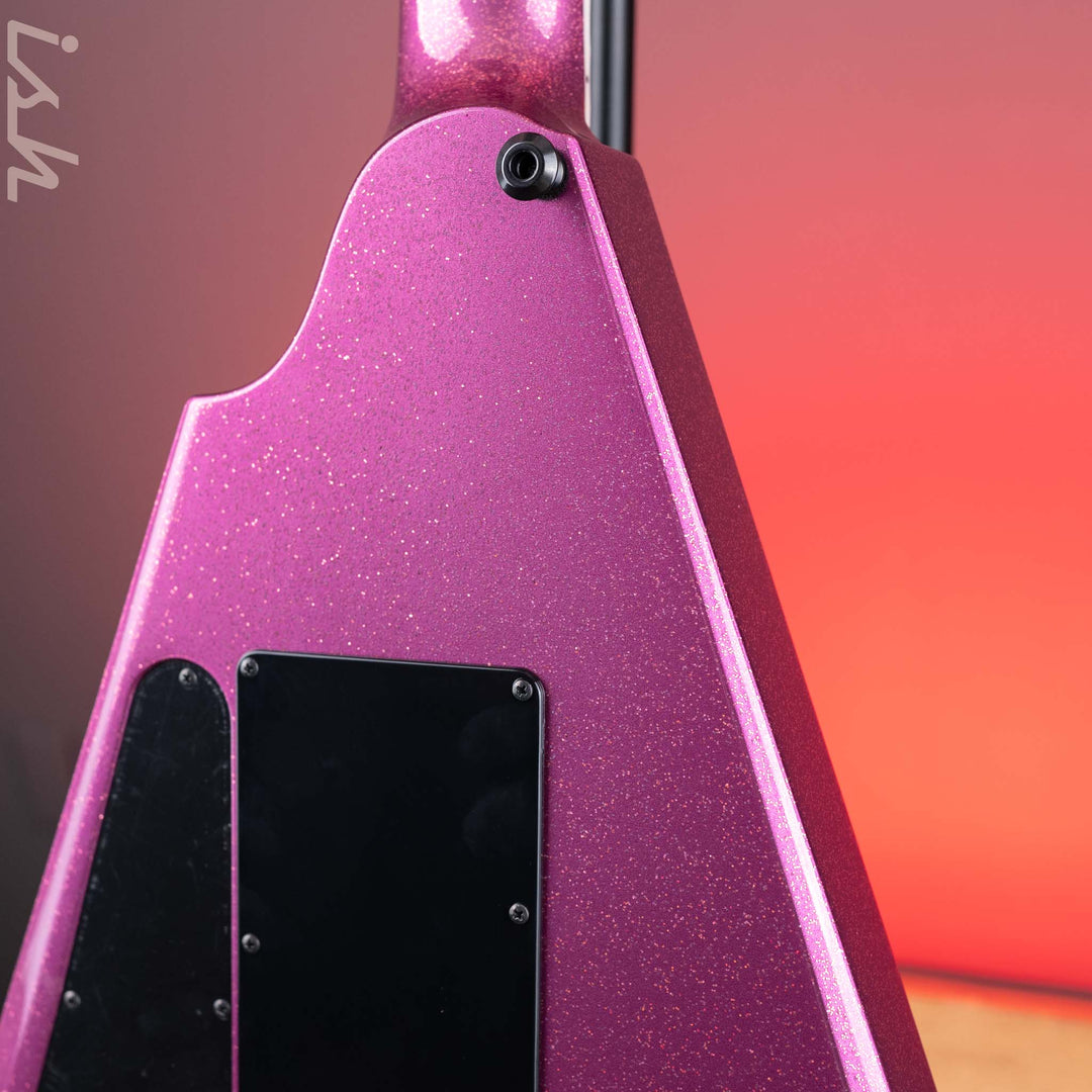 ESP USA V2-FR Disco Pink Sparkle – Ish Guitars