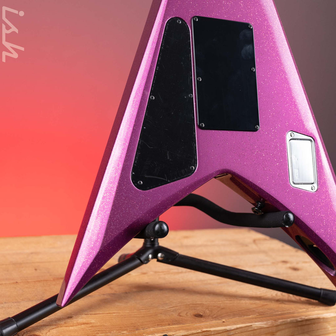 ESP USA V2-FR Disco Pink Sparkle