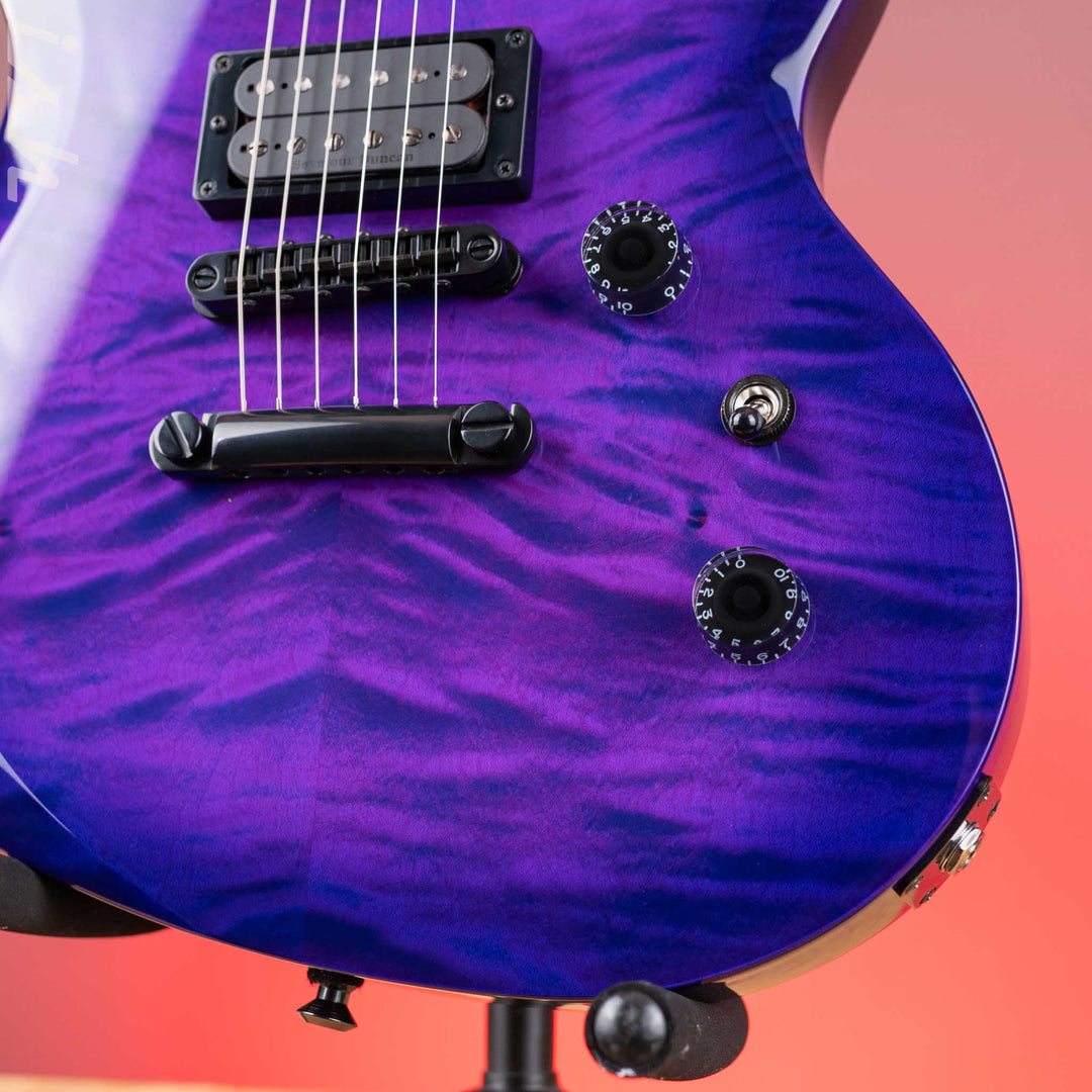 ESP USA Viper Quilted Maple Purple Sunburst