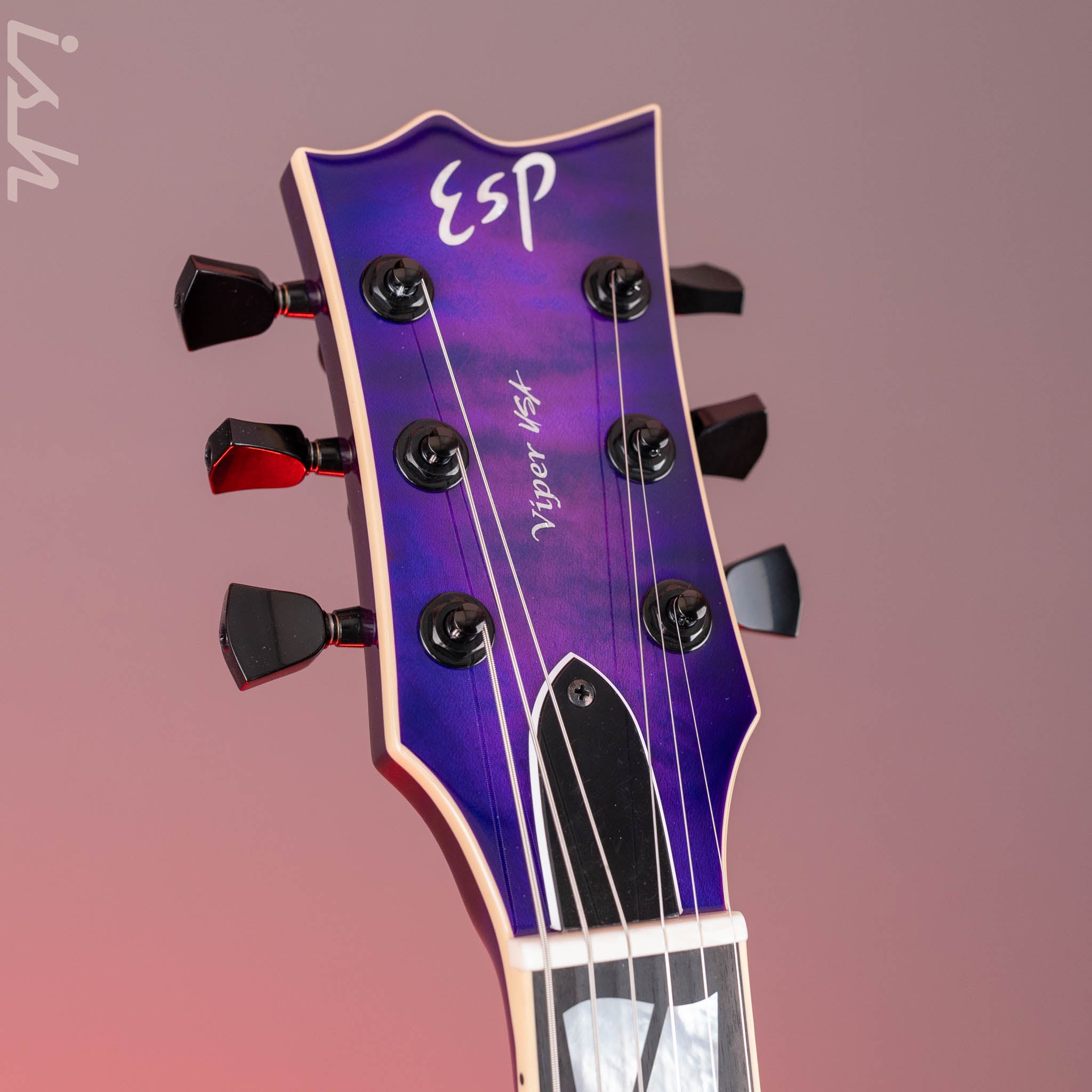 ESP USA Viper Quilted Maple Purple Sunburst – Ish Guitars ESP USA Viper Quilted Maple Purple Sunburst – Ish Guitars