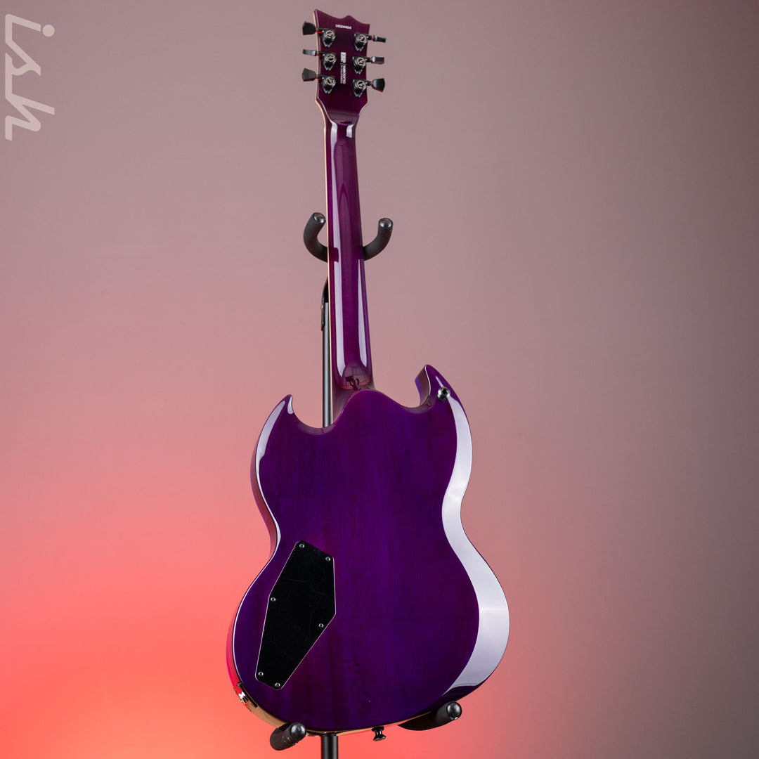 ESP USA Viper Quilted Maple Purple Sunburst