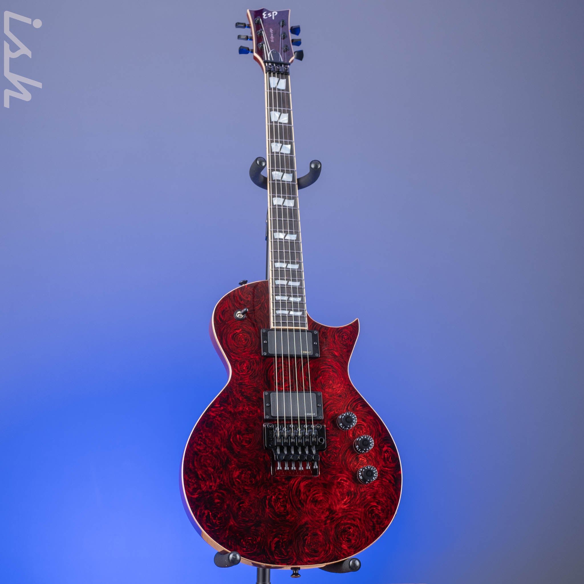 ESP USA Eclipse Red Rose Marble – Ish Guitars