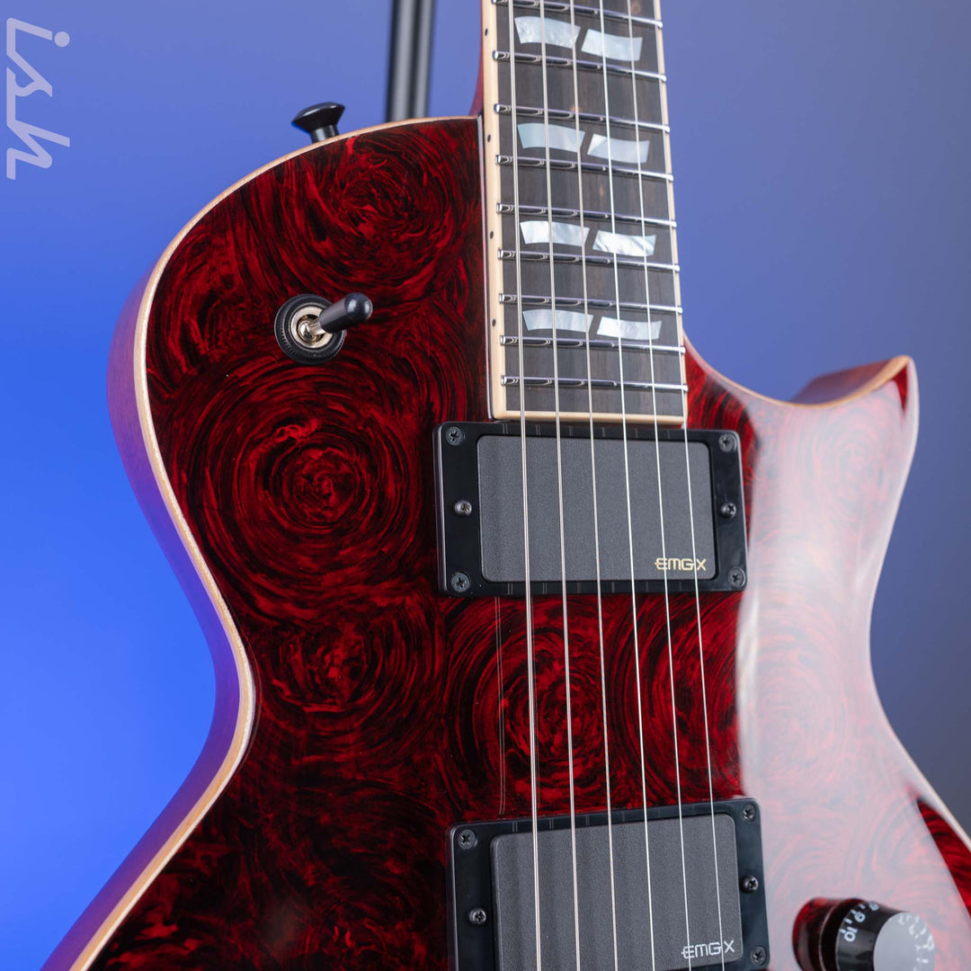 ESP USA Eclipse Red Rose Marble
