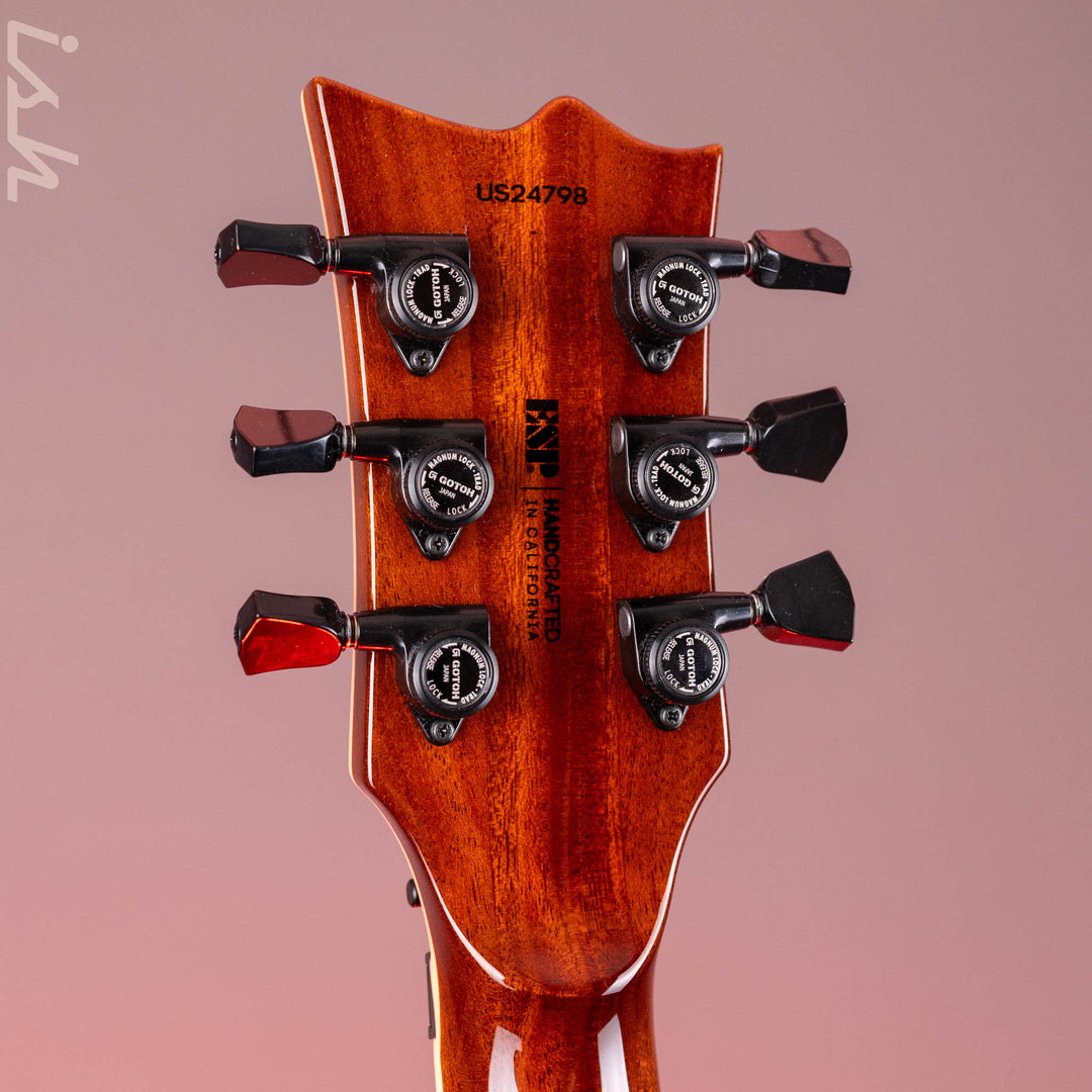 ESP USA Eclipse Dark Purple Sunburst