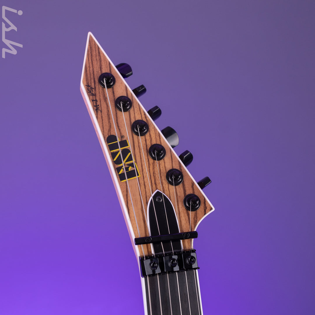 ESP USA M-I DX FR Satin Natural Zebrawood