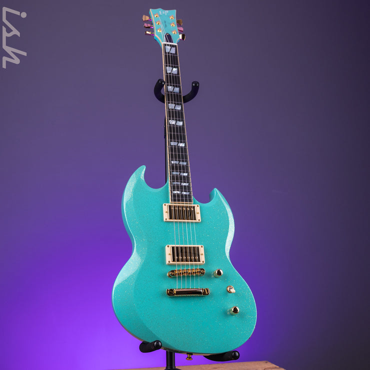 ESP USA Viper Midori Gold Sparkle – Ish Guitars