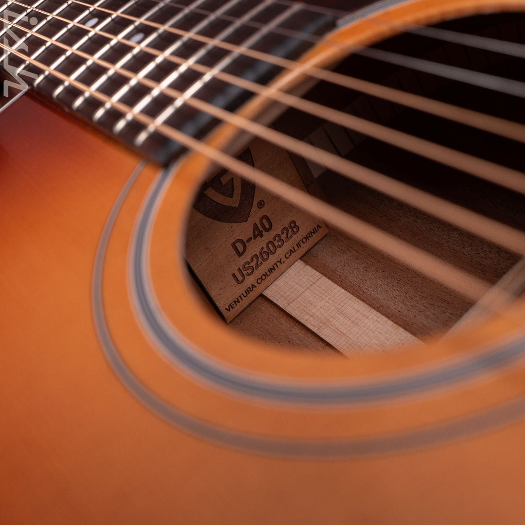 2026 Guild D40 Standard Pacific Sunset
